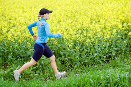 Pensando Saúde - Atleta correndo